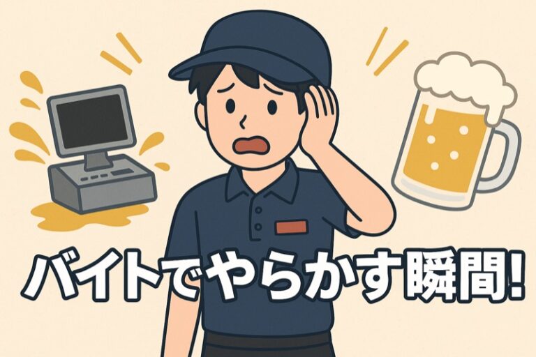 バイトでやらかすのは当たり前!共感必至の“うっかりミス”あるある|失敗の体験談 | 飲食店で働く人あるある大辞典