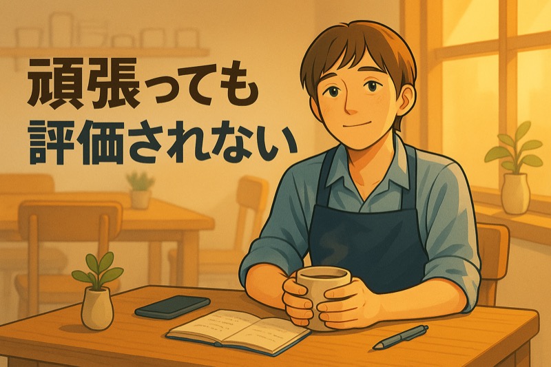 頑張っても評価されない