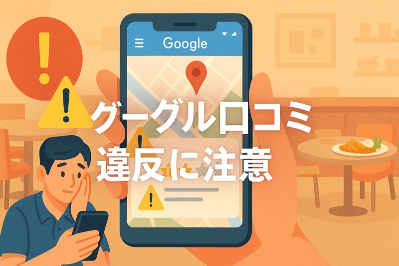 グーグルの口コミ違反