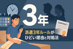 派遣3年ルールについて