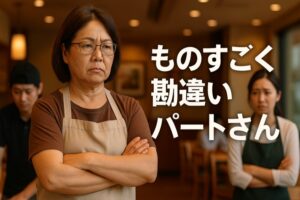 ものすごく勘違いパートさん