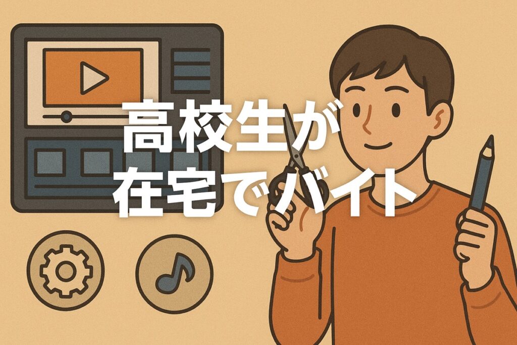 高校生が在宅でバイト